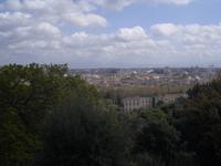 Ausblick auf Rom vom Gianicolo-Hügel