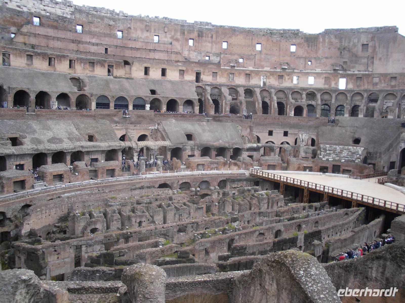 Innenbesichtigung des Kolosseums