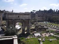 Triumphbogen des Septimius Severus im Forum Romanum
