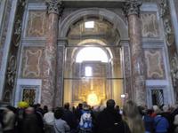 ... im Petersdom (Pieta von Michelangelo) ...