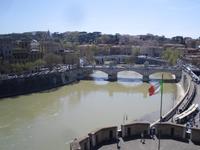 Ausblicke von der Engelsburg (Richtung Ponte Vitt. Emanuele II.)