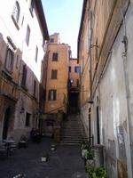 Spaziergang von der Engelsburg zur Piazza Navona (Seitengasse der Via dei Coronari)