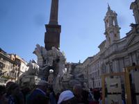 Piazza Navona (Vier-Ströme-Brunnen)