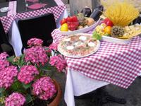 ... unterwegs in den Gassen rund um die Piazza Navona ...