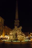 Rom bei Nacht (Piazza Navona)