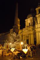Rom bei Nacht (Piazza Navona)