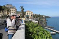 Blick auf den Golf von Sorrent