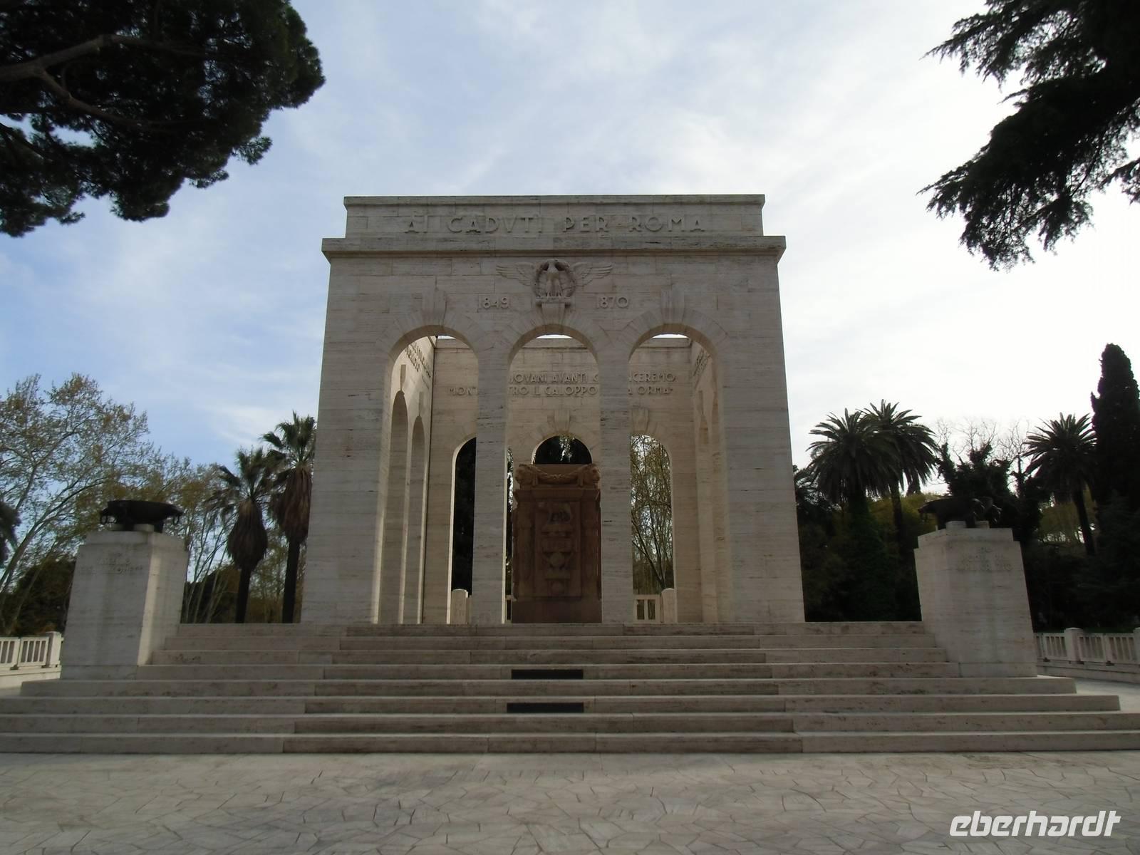 das Grabmal Garibaldis