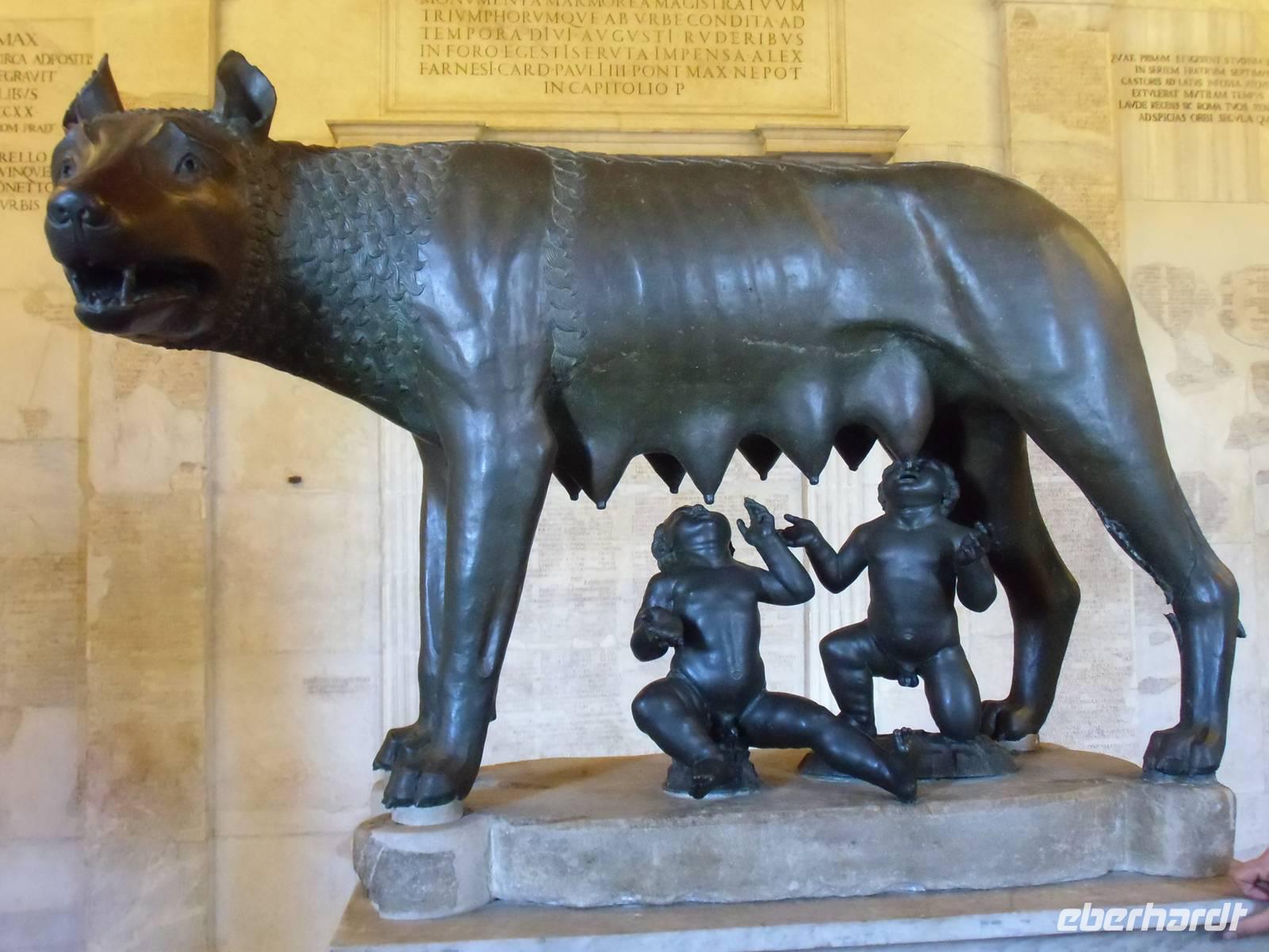 am Anfang war die kapitolinische Wölfin