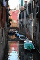 Auf dem Weg zur Frari-Kirche mit vielen engen Kanälen