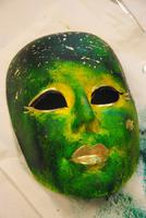 fertige Masken der Gäste