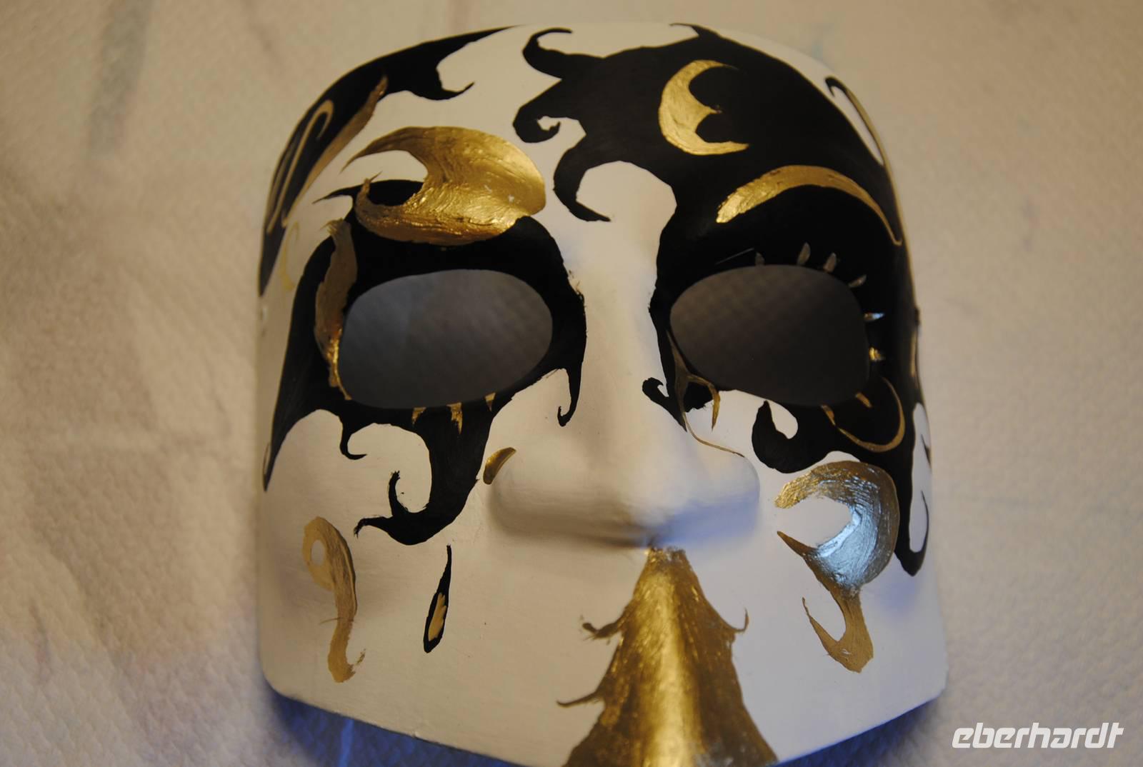 fertige Masken der Gäste