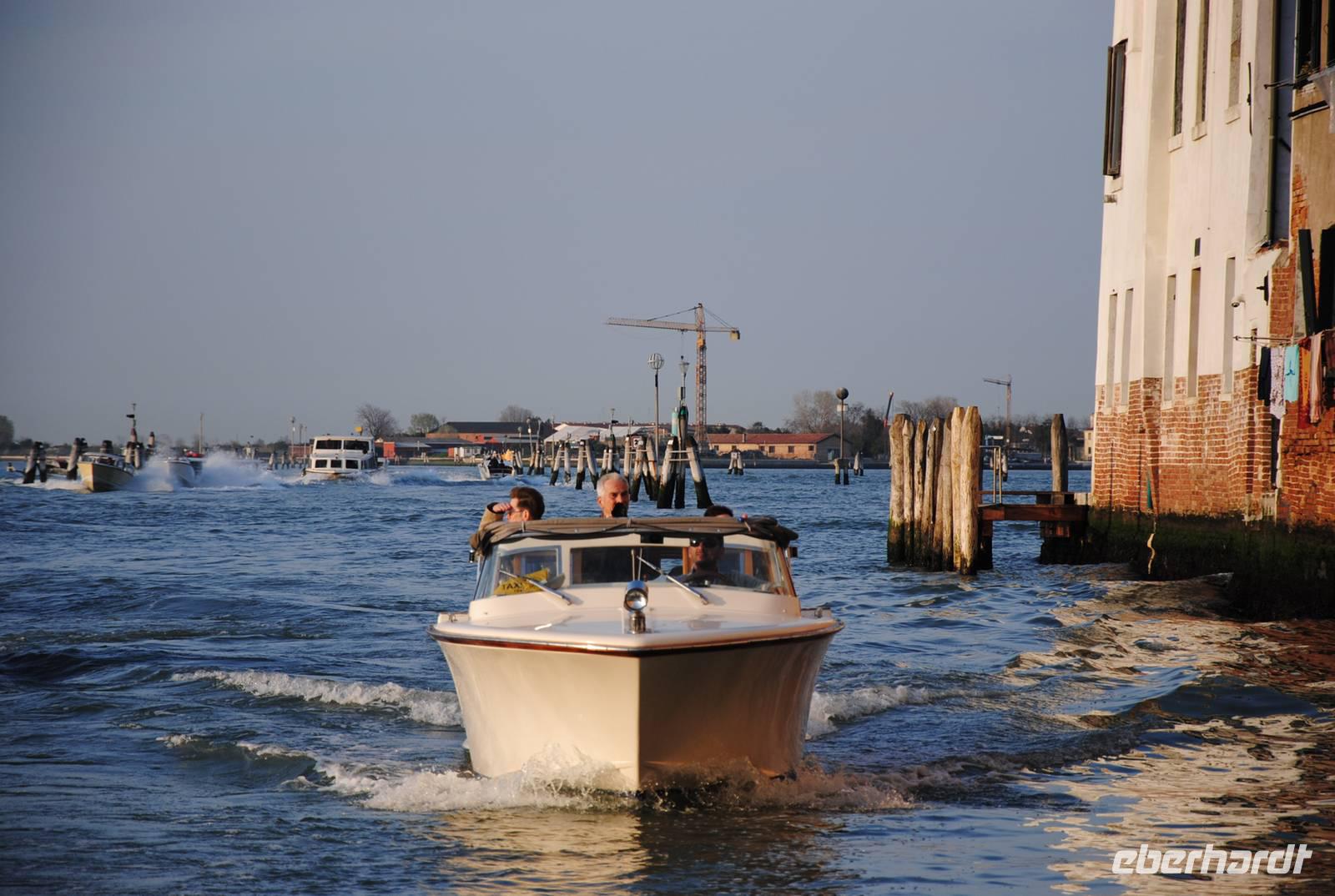 Einfahrt in die Lagunenstadt