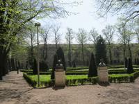 Innenhof mit Denkmälern der Gonzaga