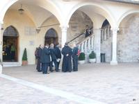 im Innenhof de Hl.Franziskusklosters