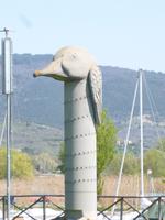 Statue am Campo del sole am Trasimenosee