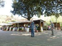 vor der Abfahrt mit Schiff von der Isola Maggiore am Trasimenosee 