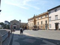 vor dem Dom in Orvieto
