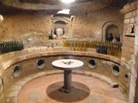 im etruskisch-mittelalterlichen Keller in Orvieto