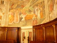 in der Kirche von Spoleto