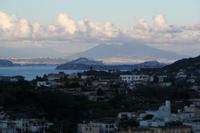 Unser Hotel Poggio Aragosta - Blick zum Vesuv