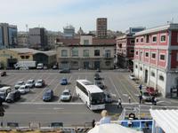 Im Hafen Napoli unser Bus