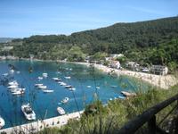 Hafen von Palinuro von oben