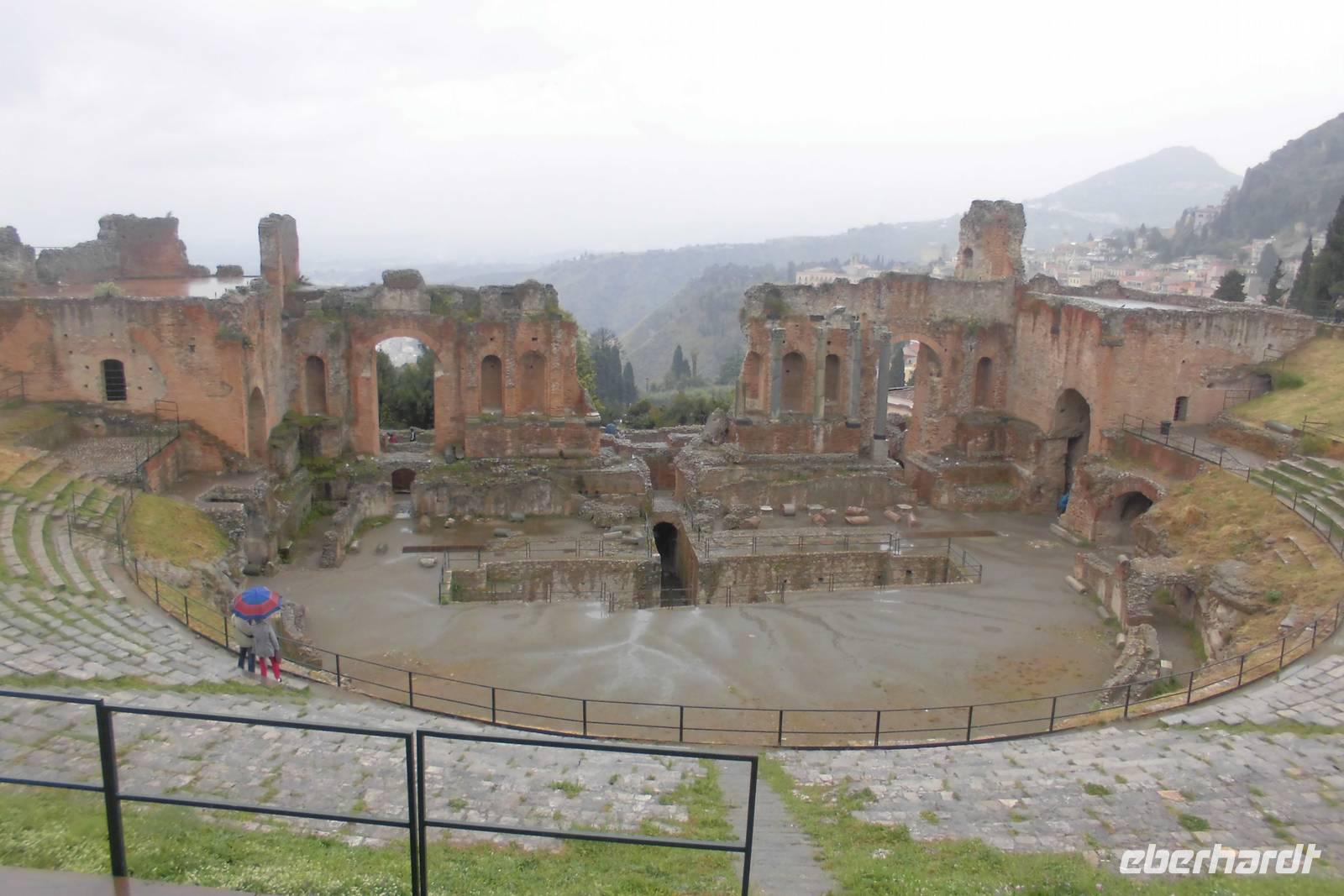Im Griechischen Theater Taormina