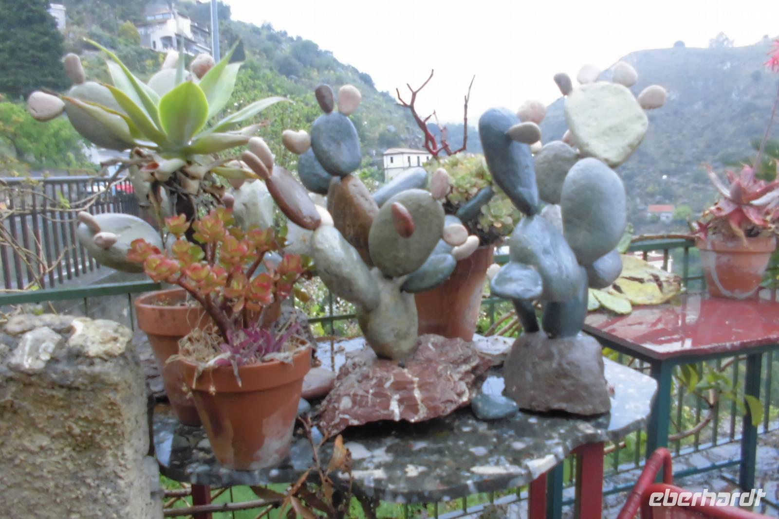 Kreative Steinkakteen