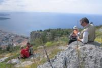 Auf dem Rocca di Cefalu