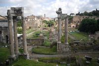 Forum Romanum (Ausblick von den Kapitolinischen Museen)