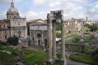 Forum Romanum (Ausblick von den Kapitolinischen Museen)