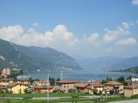 Blick auf den Iseo-See