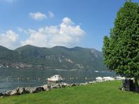 Blick auf den Iseo-See
