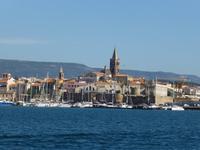 Blick auf Alghero