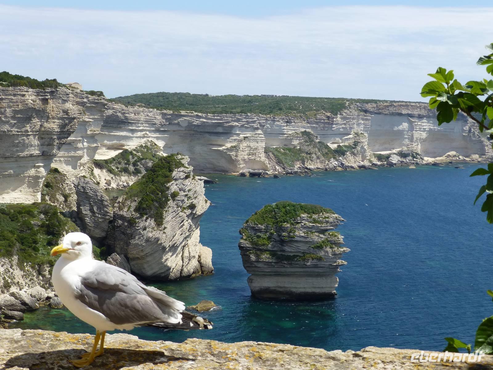 Bonifacio - Blick zum Sandkorn