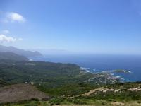 Cap Corse - Blick zur Westküste mit Centuri