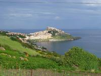 Castelsardo - Blick auf Stadt