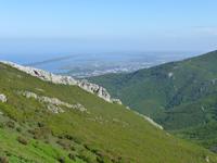 Col de Teghime - Blick zur Ostküste in Lagune