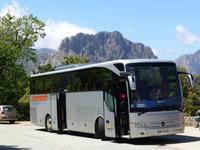 Spelunca Schlucht  - Bus am Aussichtspunkt Evisa