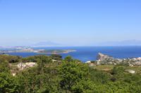 Der Vesuv in der Ferne