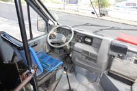 Arbeitsplatz im Linienbus