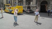 bei der Kathedrale von Catania 