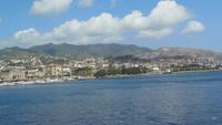 auf dem Weg zurück von Messina nach Kalabrien 