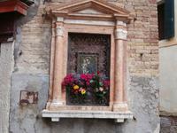Blumenschmuck in Venedig
