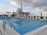 Pool auf der Dachterasse Hotel Colombo