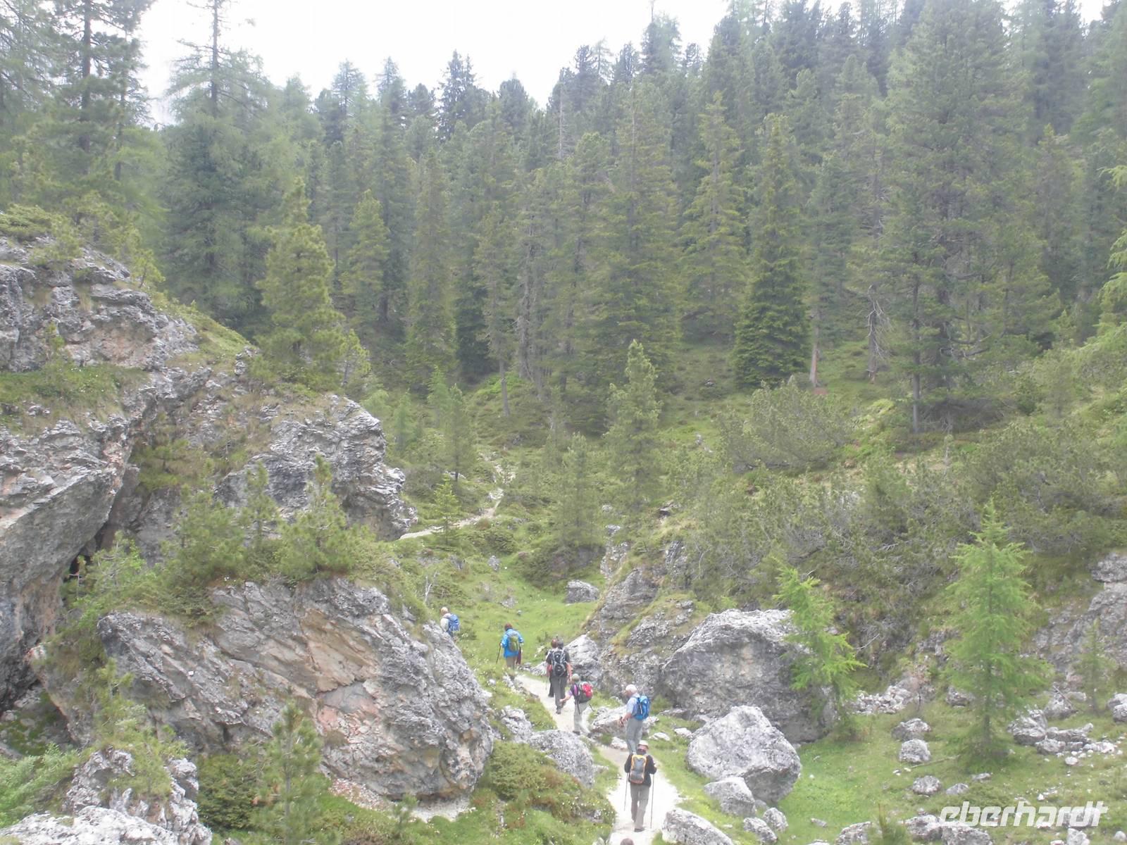 Wanderung entlang der Geisler Spitzen