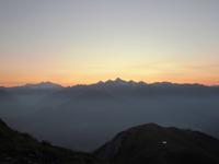 Sonnenaufgangswanderung auf den Zinseler