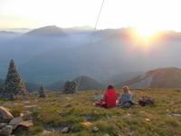 Sonnenaufgangswanderung auf den Zinseler