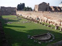 das Stadion auf dem Palatin